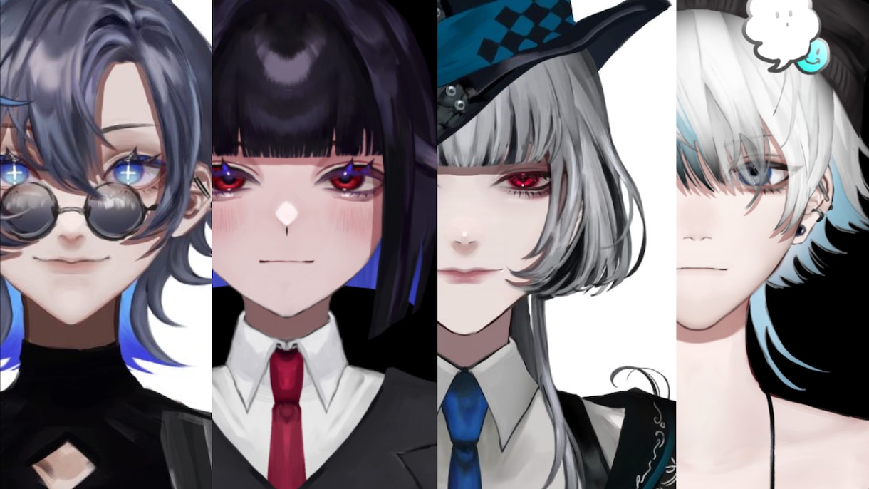 アナタに刺さる魅力あるVtuberを制作します 目を惹く素敵なデザインに仕上げます イメージ1