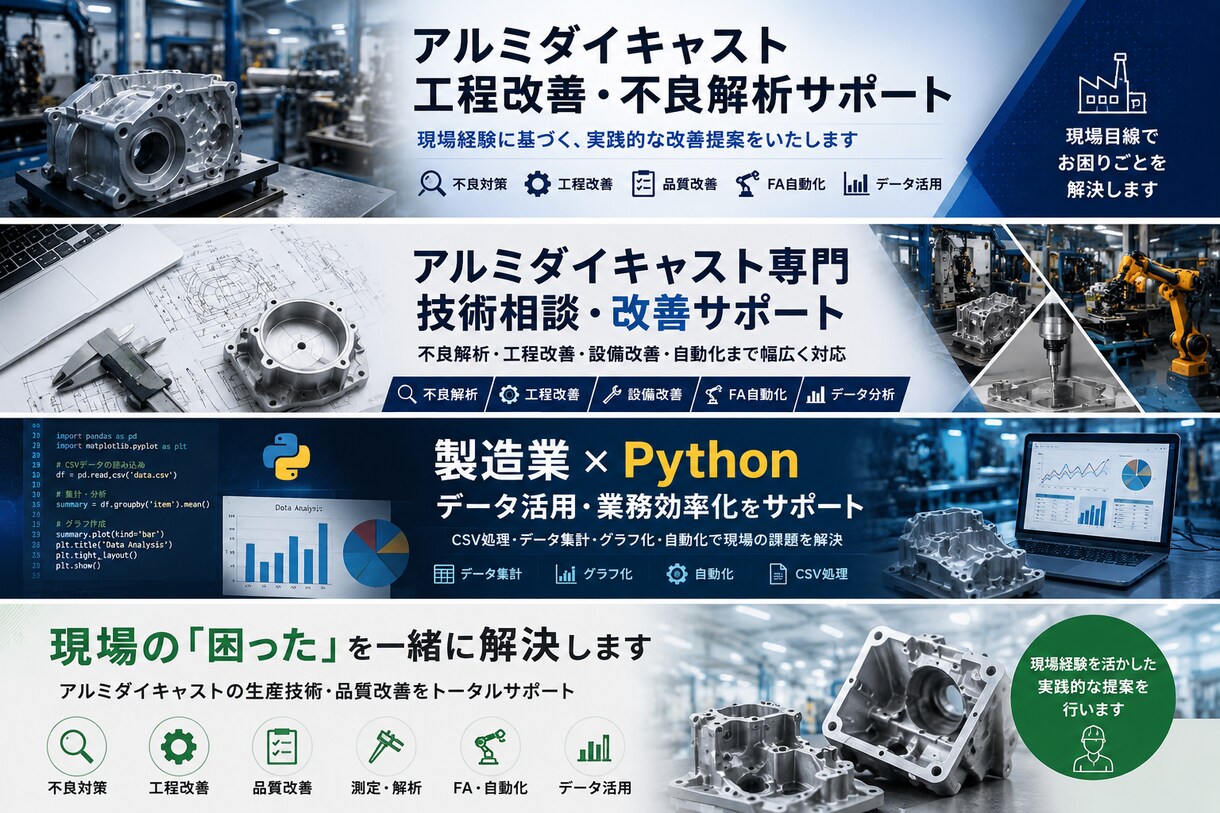 相談歓迎、製造業の技術相談承ります 製造業×Pythonで効率化支援 イメージ1