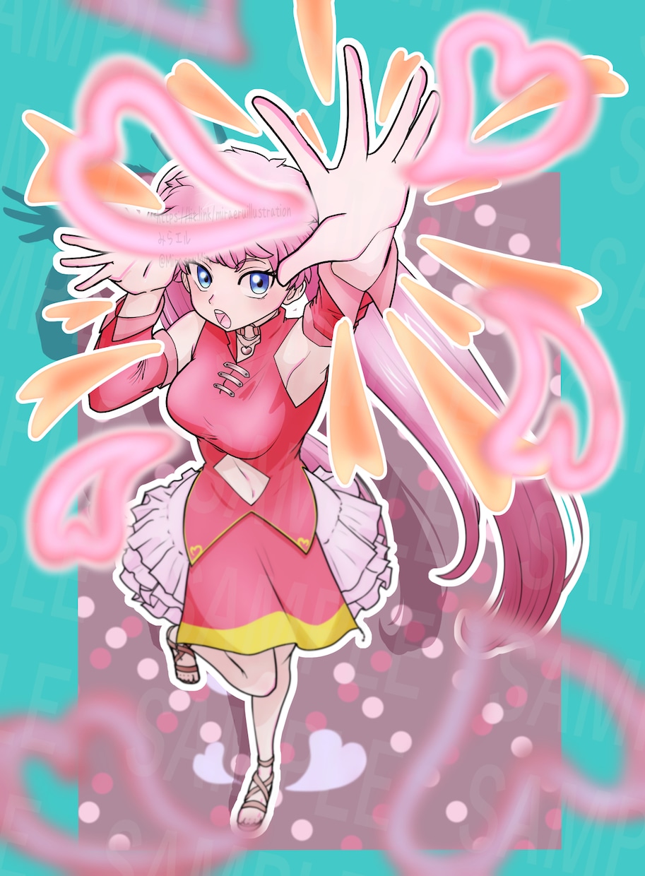 かわいい、かっこいい2〜7頭身キャラを描きます イメージしたキャラクターを作成します！ イメージ6