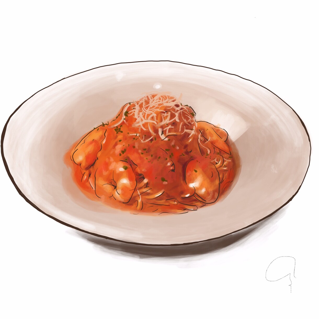 メニューイラスト、料理イラスト描きます 大手飲食店様御用達！イチオシ料理を写真以上に魅力的に描きます イメージ8