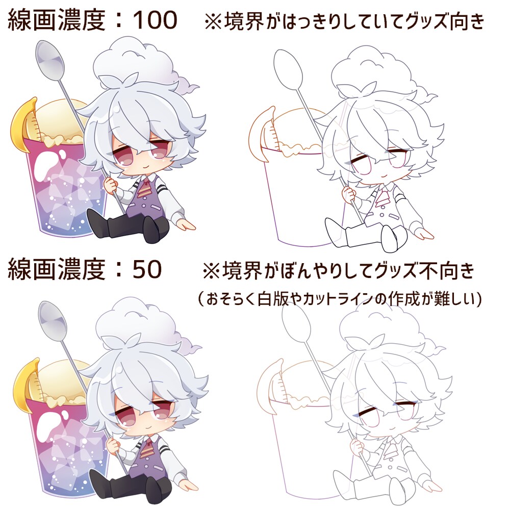 デフォルメイラストお描きします キラキラ☆かわいさぎゅむっと凝縮！ イメージ3