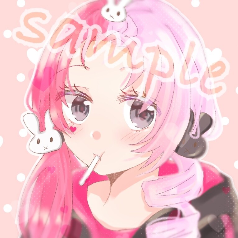 SNS用のアイコン描きます アイコンにする絵がない、アイコンに迷っている人にオススメ イメージ2