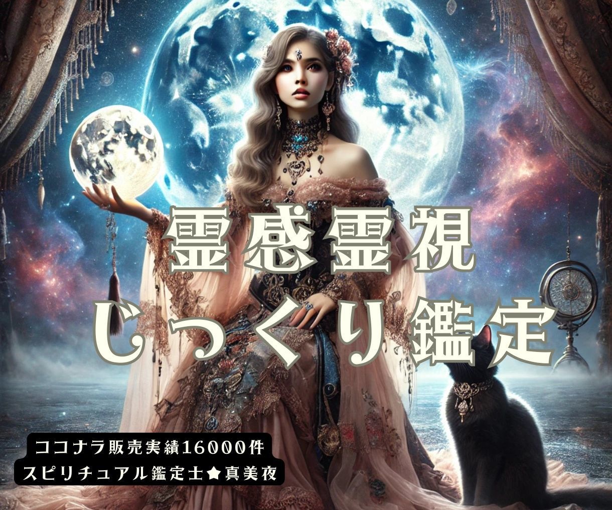 再質問2回付き☆霊感・霊視でじっくり鑑定します お悩み事について、深く詳しく鑑定したい方向けメニューです。 イメージ1
