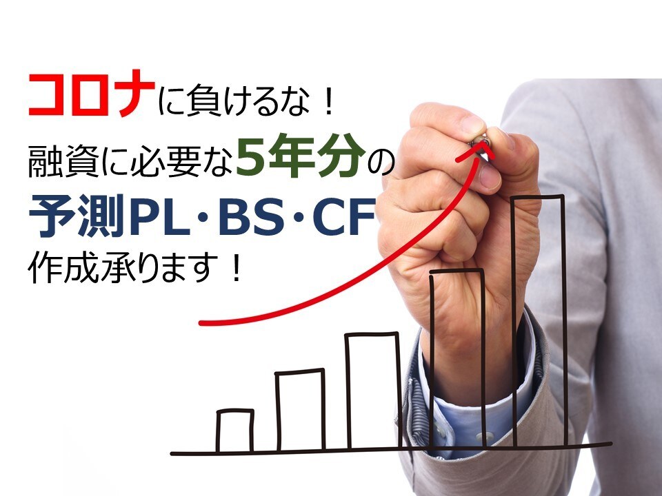 融資に必要な数値計画を作成します 資金調達をスムーズに、事業の成長を数値計画で可視化します イメージ1