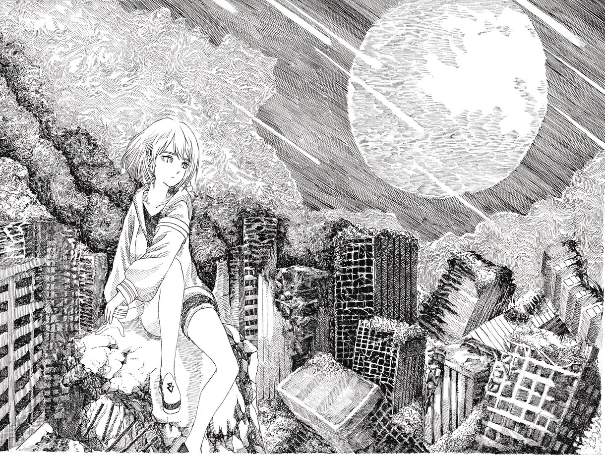 不思議な世界観のペン画を描きます 物語や世界観を感じられるような作品を作ります。 イメージ9