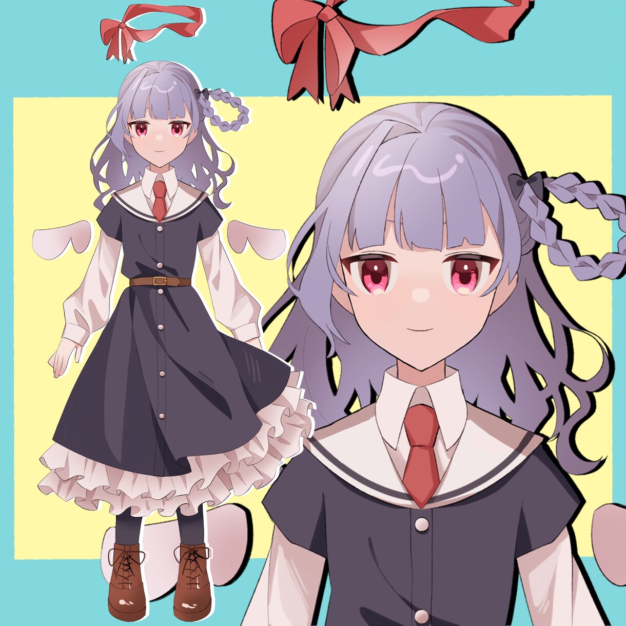 限定1点【14差分】天使さん販売します 【VTS対応】Vtuber、立ち絵、アイコンとしてご活用可能 イメージ1