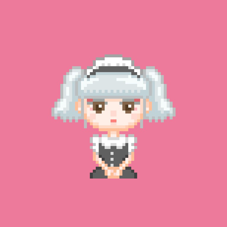 アイコン・ヘッダーに使えるドットキャラ描きます オリキャラや似顔絵をレトロで可愛いドット絵にしてみませんか？ イメージ2