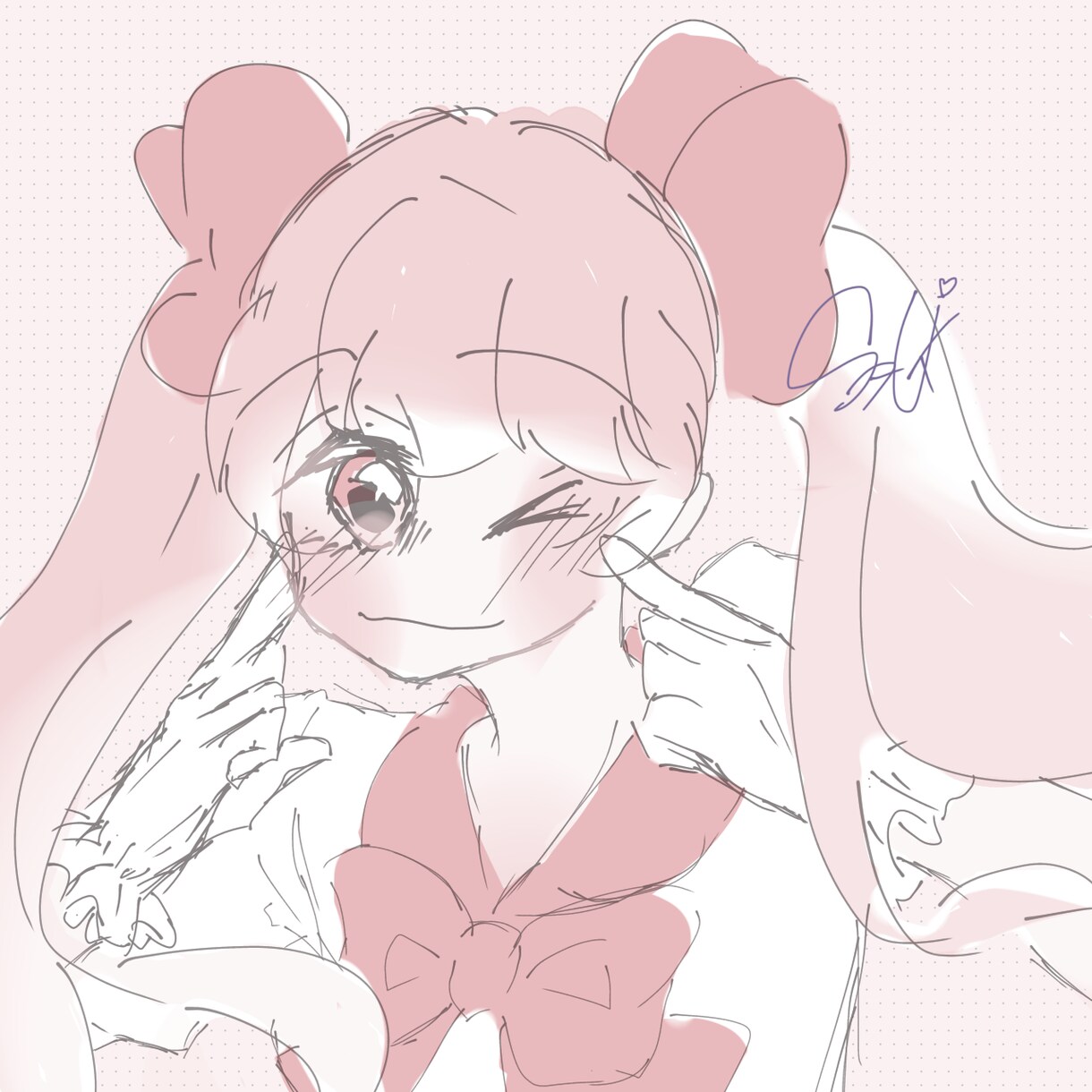 アイコン・似顔絵等をゆるふわな雰囲気ます ふわふわした可愛い女の子や雰囲気得意です！ イメージ1