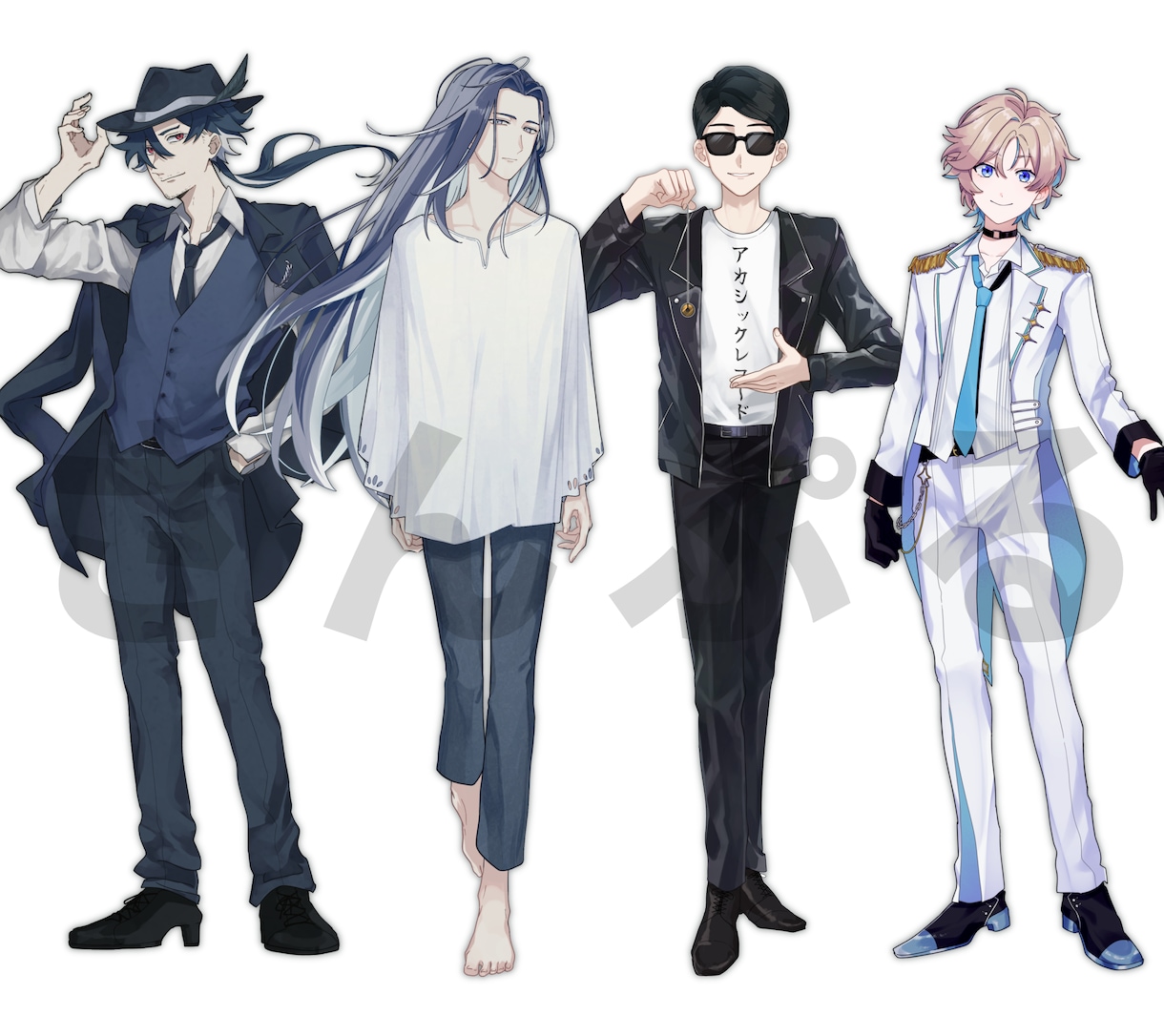 キャラクター立ち絵・差分 描きます TRPGや動画、観賞用に！幅広いスタイルに対応可能❖ イメージ3