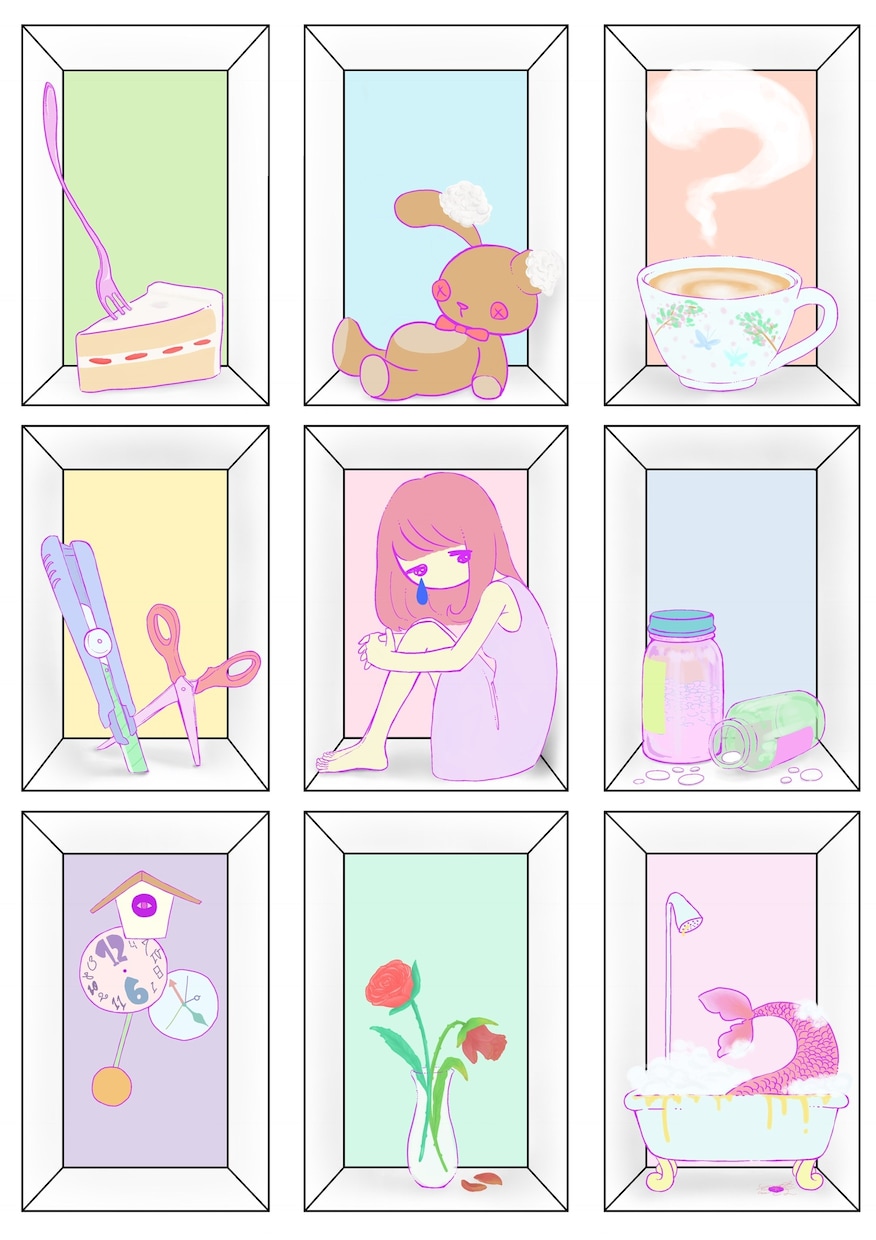 あなたの創造物イラストにします 【私の音楽や文章、絵にしたらどうなるんだろう？】 イメージ4