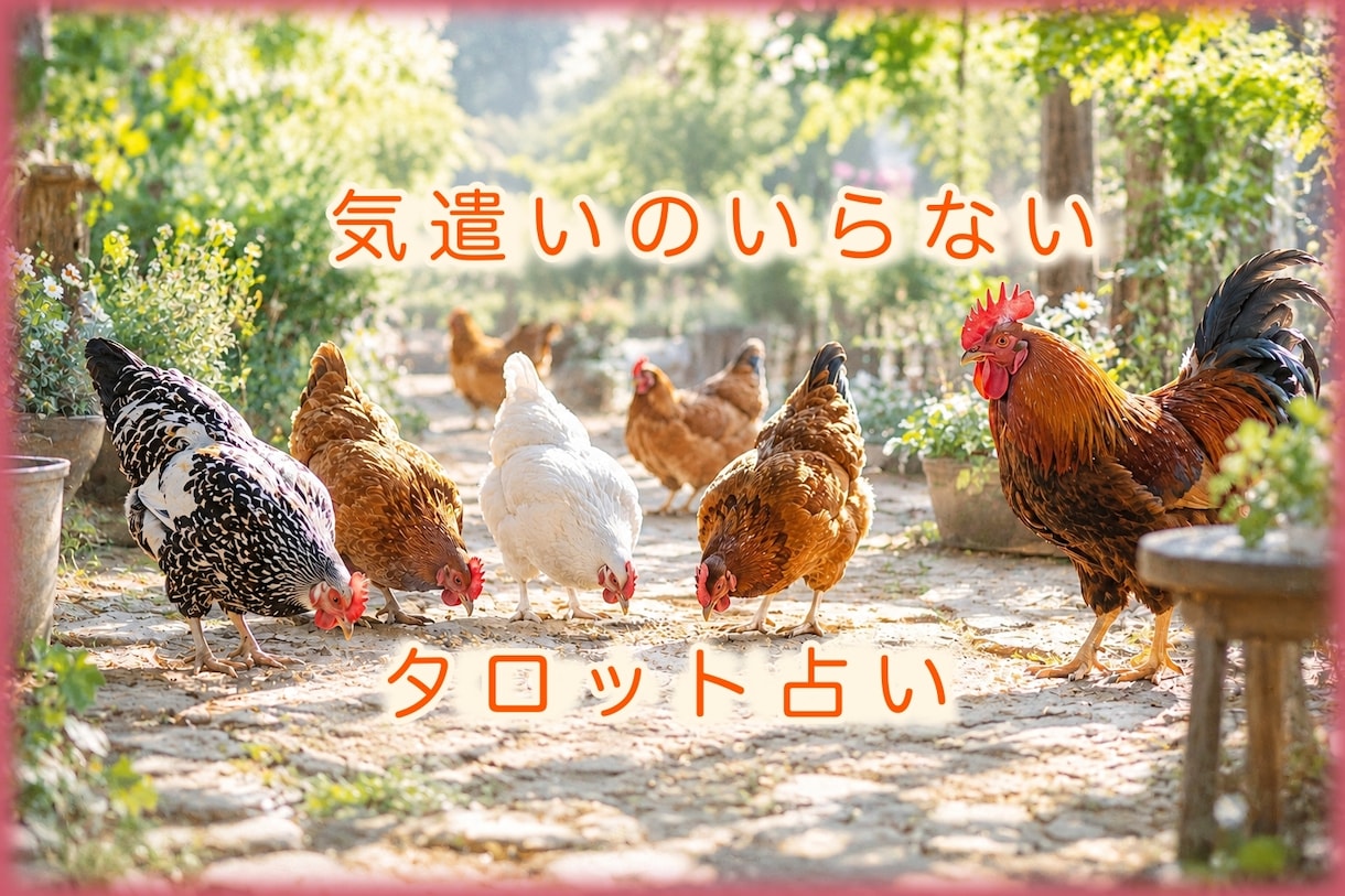 なんとなくずっと悩んでいることお聞きします タロット占いで、自分の状況を考えてみませんか? イメージ1