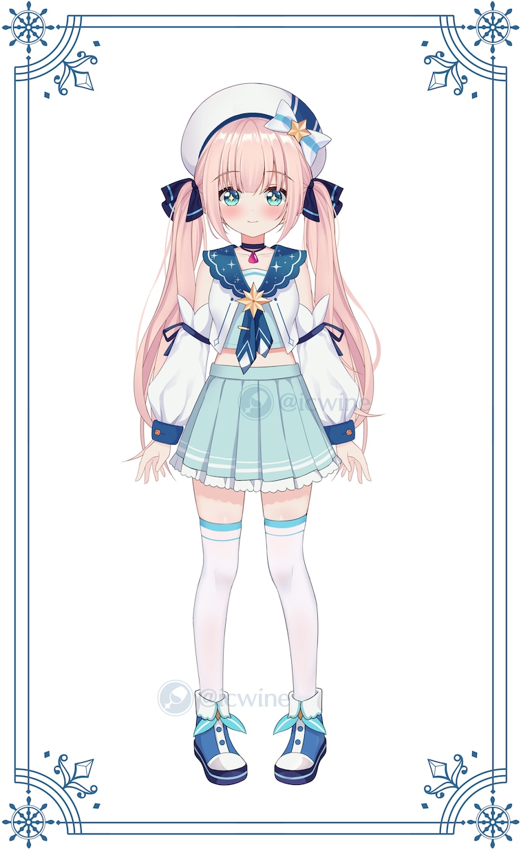 LIVE2D用全身イラスト・パーツ分け済み描きます プロのVtuberになりたい方や配信したい方ぜひ！ イメージ7