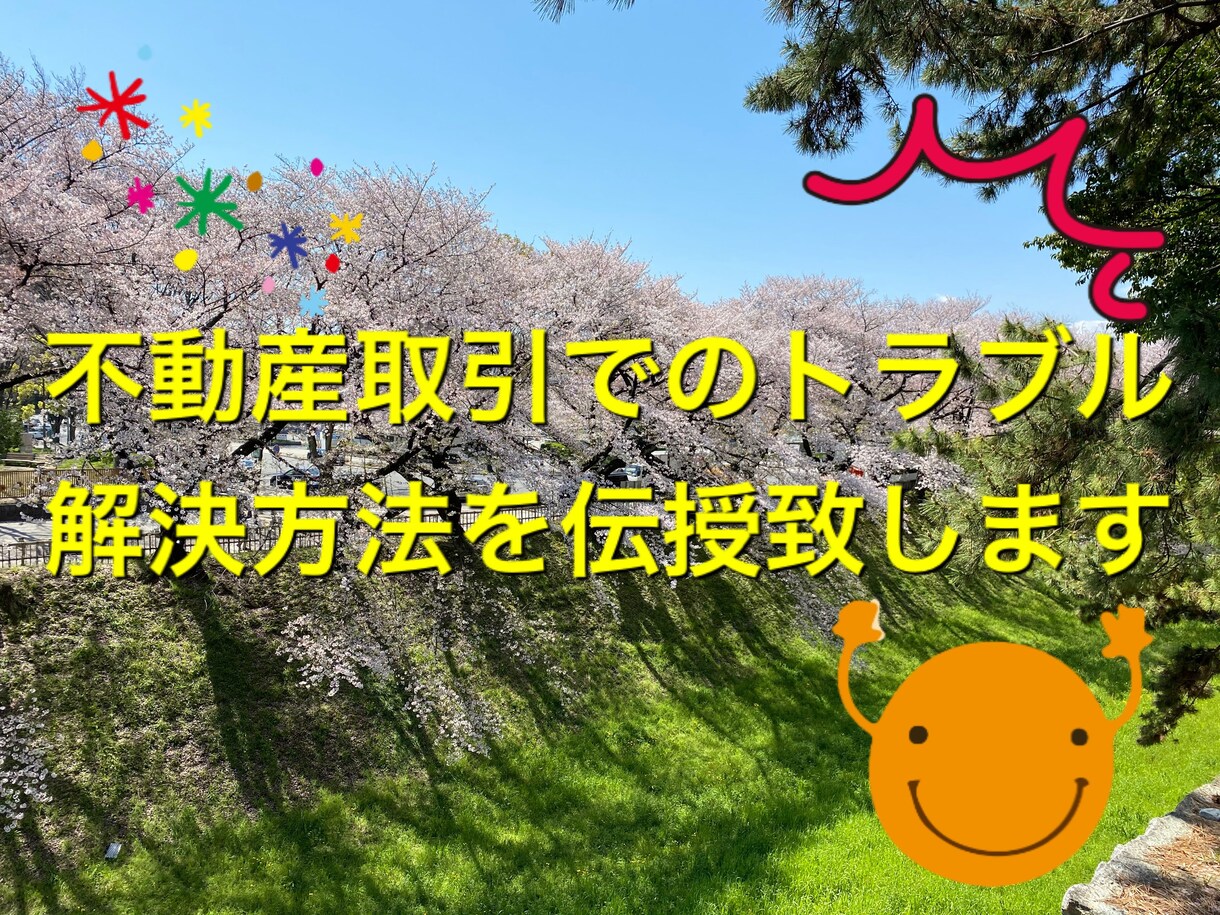 不動産取引でトラブっている方、解決方法を伝授します 東証1部大手不動産会社で所長を経験1800件以上の取引を経験 イメージ1