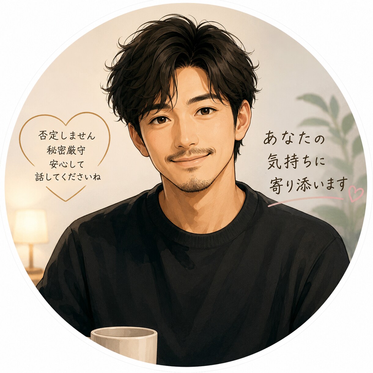 家庭の愚痴、仕事の愚痴、どんな内容でも話を聞きます 友達や家族に言いづらいこと等あなたのちょっとしたストレスを♪ イメージ1