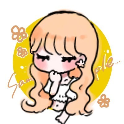 オシャレでシンプルなアイコン描きます ☆早くお届け！最短1日！☆修正無料！☆ イメージ1