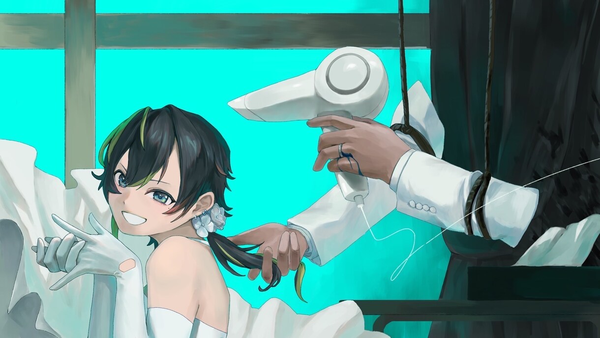 ７日で､イラストを制作します 厚塗り風からアニメ塗りまで！納品まで７日☑️商用利用可⭕️ イメージ1