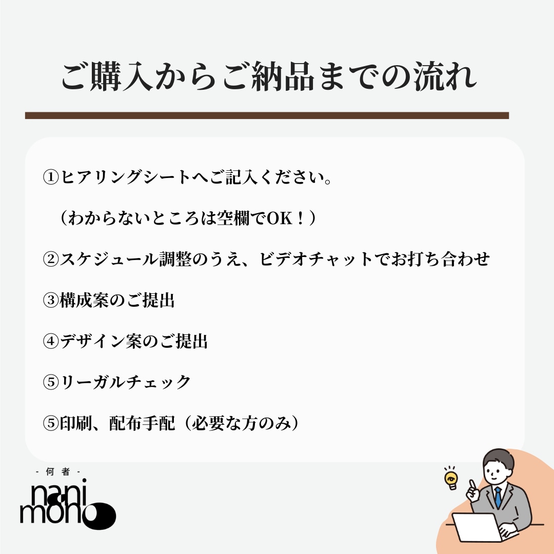 実績300件以上のプロが伝わるチラシを制作します 構成案作成やライティング・仕様の提案も可。折加工などの変形も イメージ4