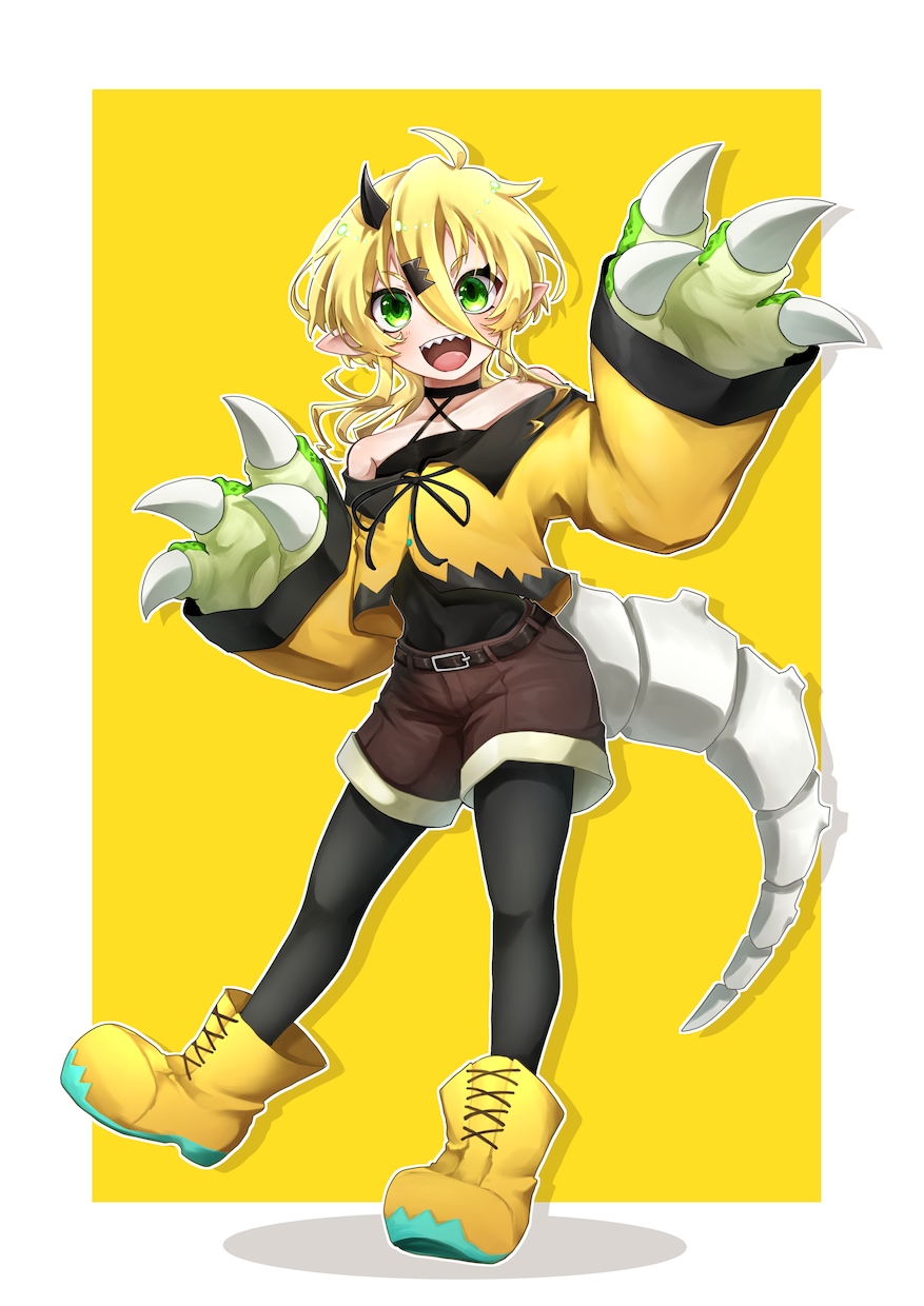 全身カラーイラスト(立ち絵)を描きます 自分のキャラクターの立ち絵が必要な方へ！ イメージ2