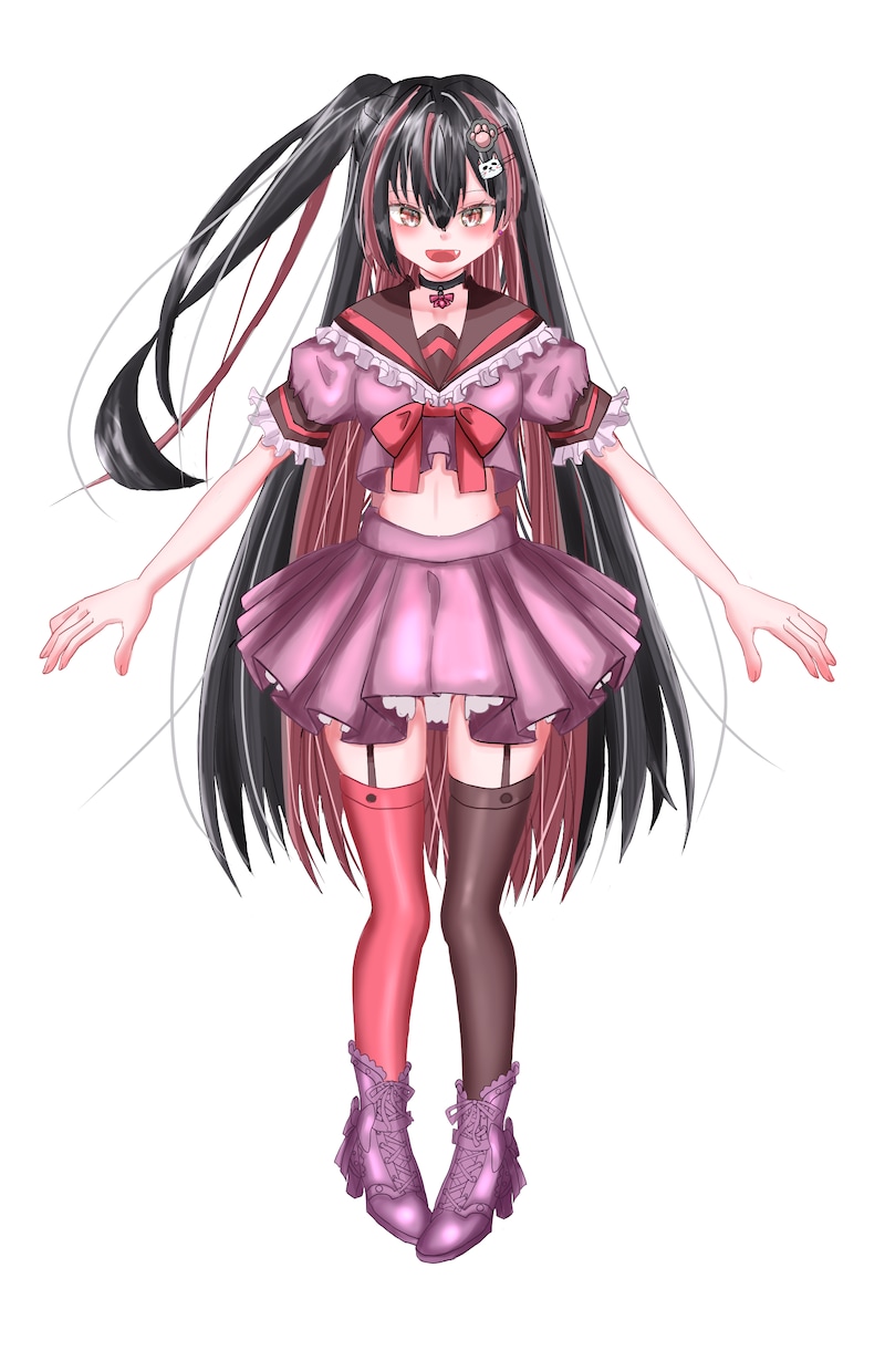 季節感のあるかわいいイラスト書きます キラキラデレデレなものやダークヤンデレなものまで描きます イメージ2