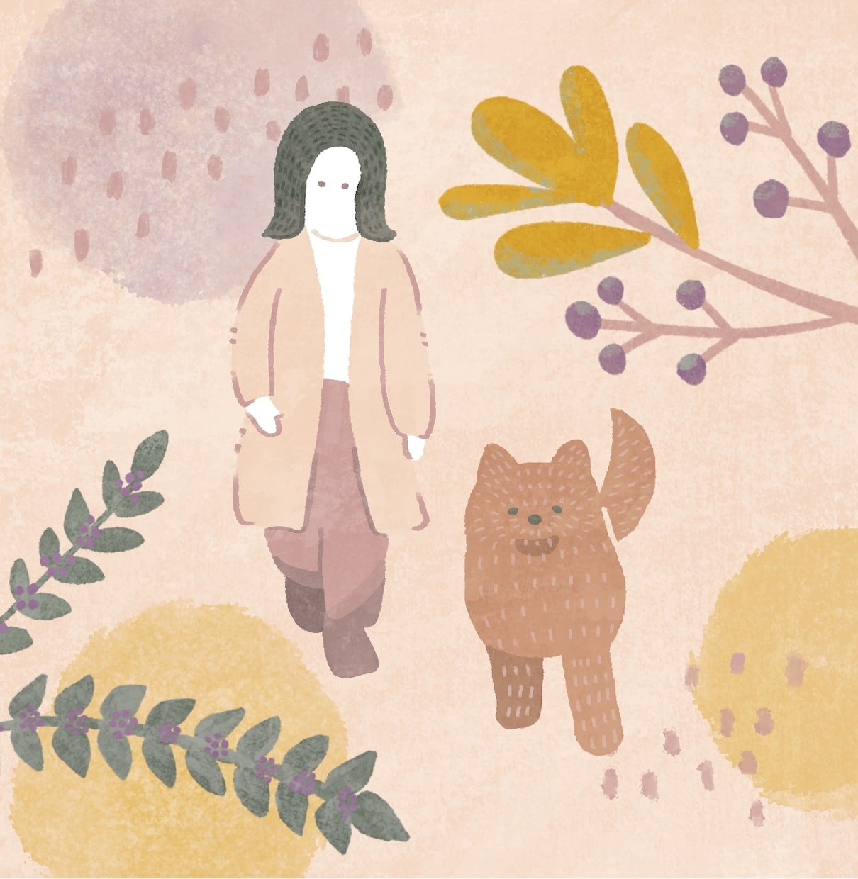 温かみのあるオリジナルイラストをお届けします シンプルで心地よいイラストで日常を彩ります。 イメージ1