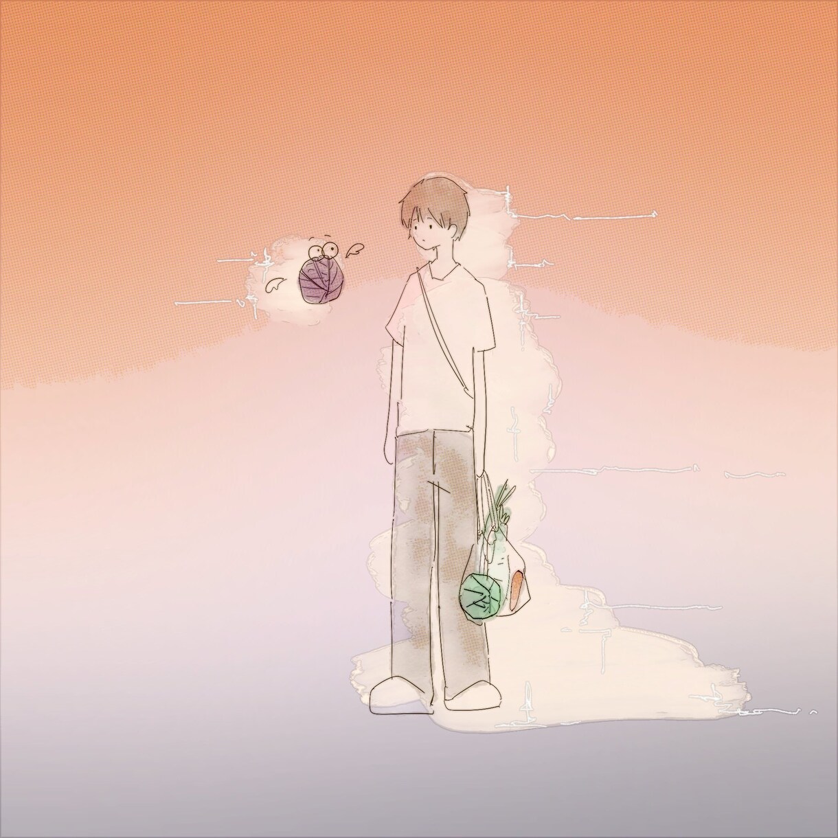 あなたに合わせたイラストを描きます ほのぼの可愛らしい雰囲気のイラスト イメージ4