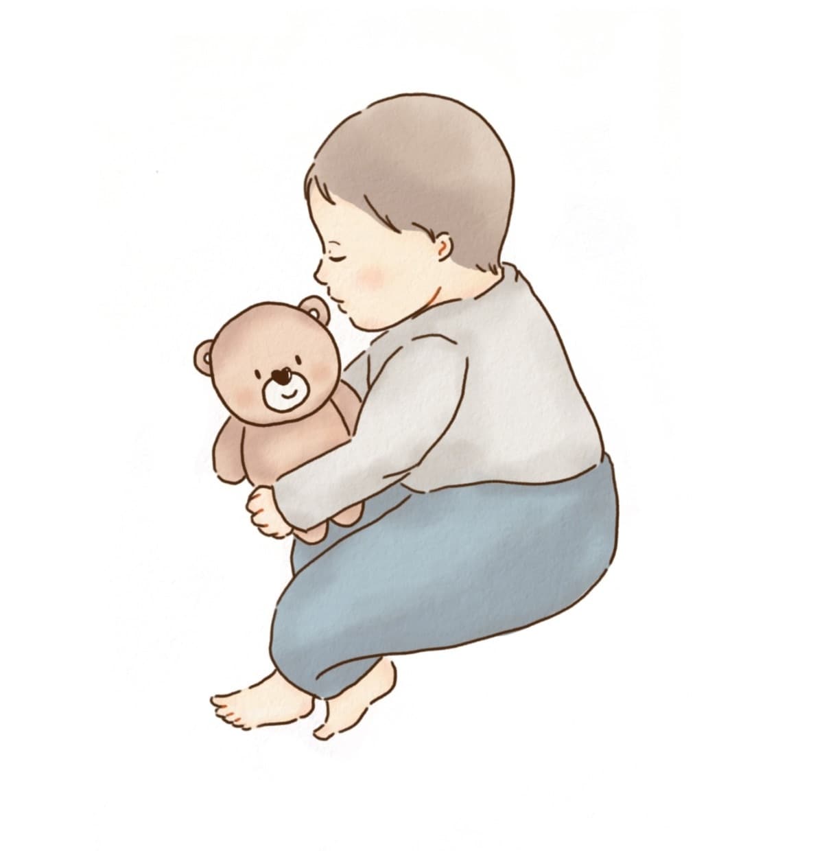 今だけをやさしくのこす赤ちゃんイラストお描きします 保育士経験より、依頼者様のご希望や想いにしっかり向き合います イメージ7
