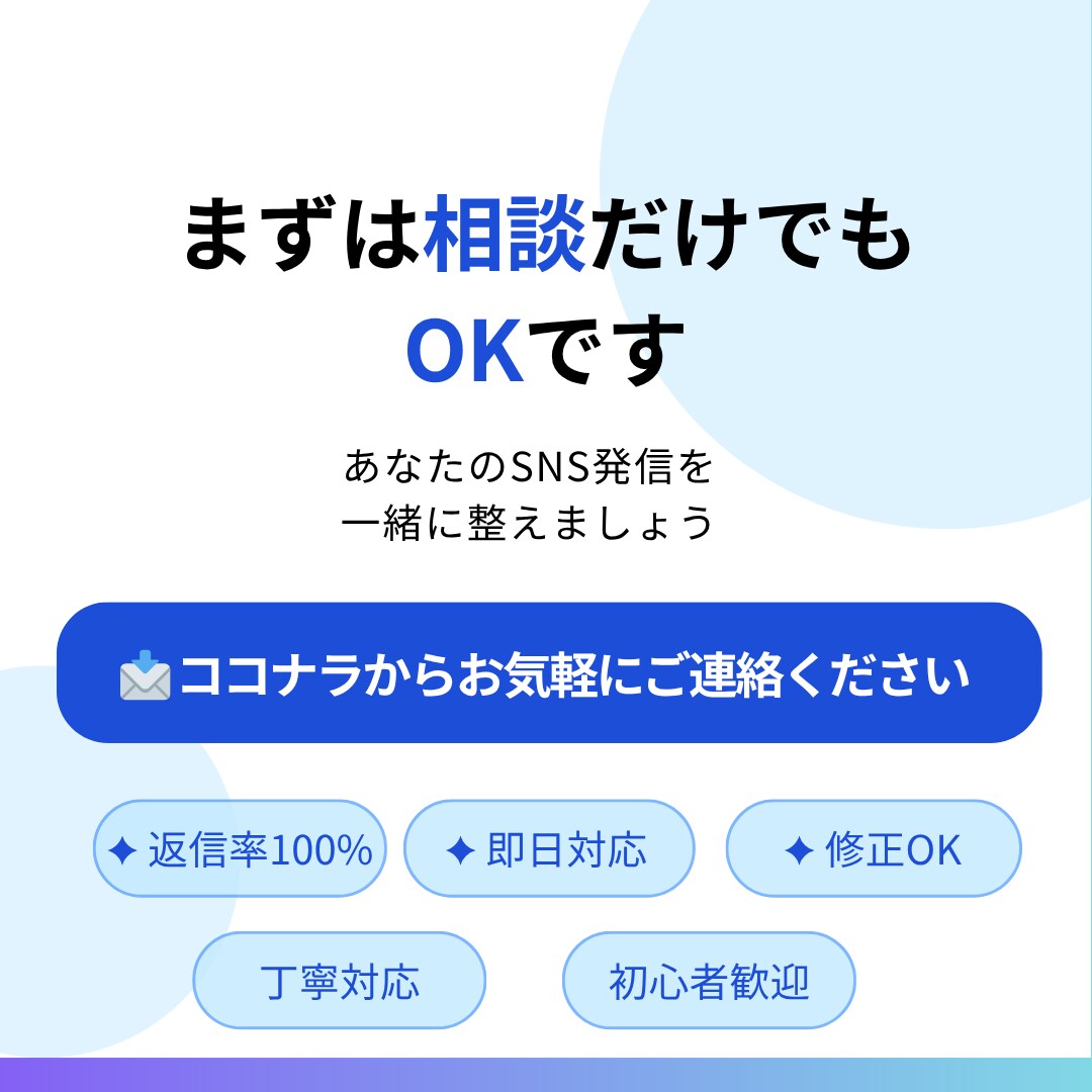 投稿が続かない方へ、AIでSNS運用代行します SNS発信で何を投稿すればいいかわからない方のAIサポート イメージ6