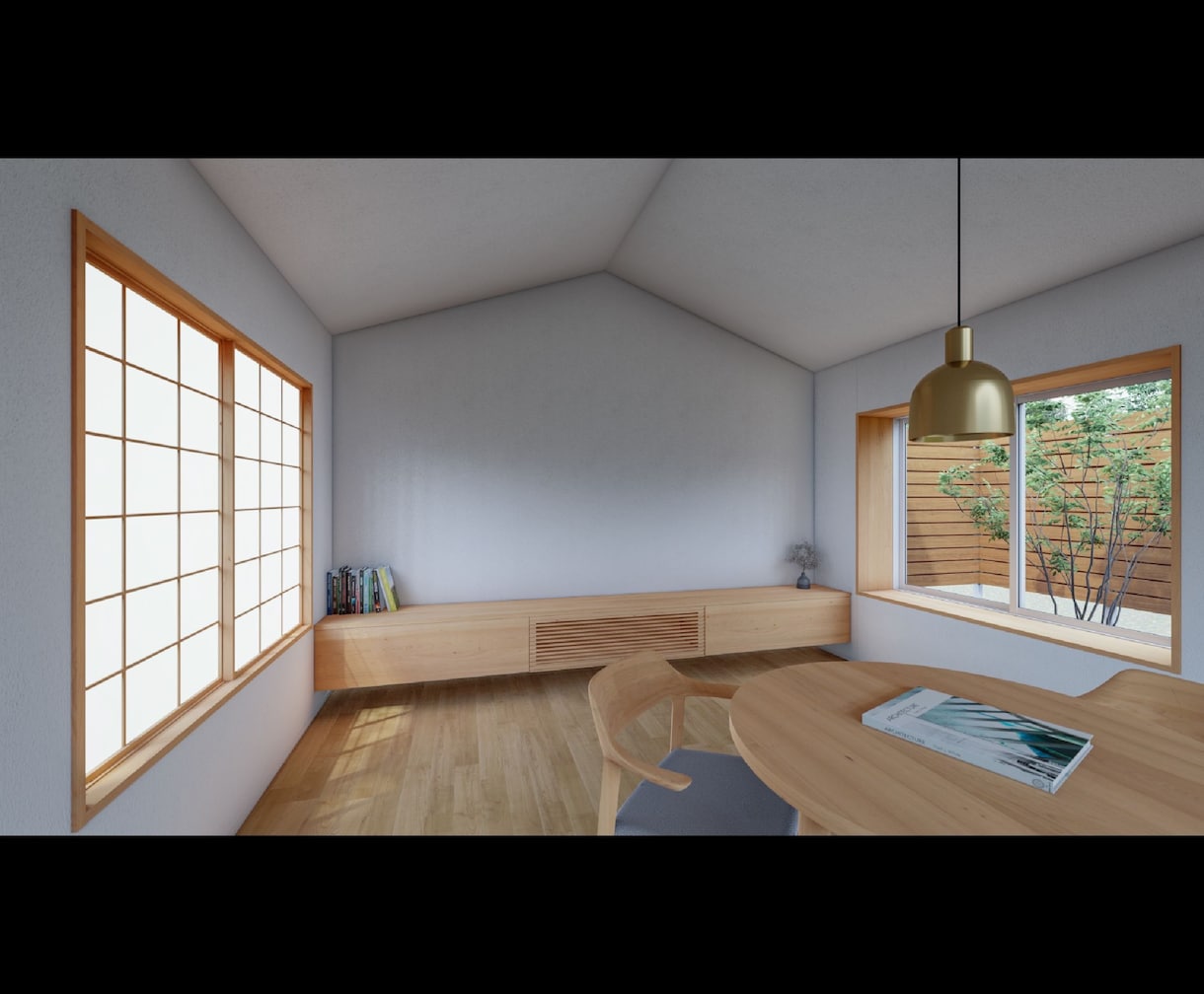 住宅や小規模店舗の建築内観パースを作成いたします 高品質なCGパースを低価格でご提供します イメージ4