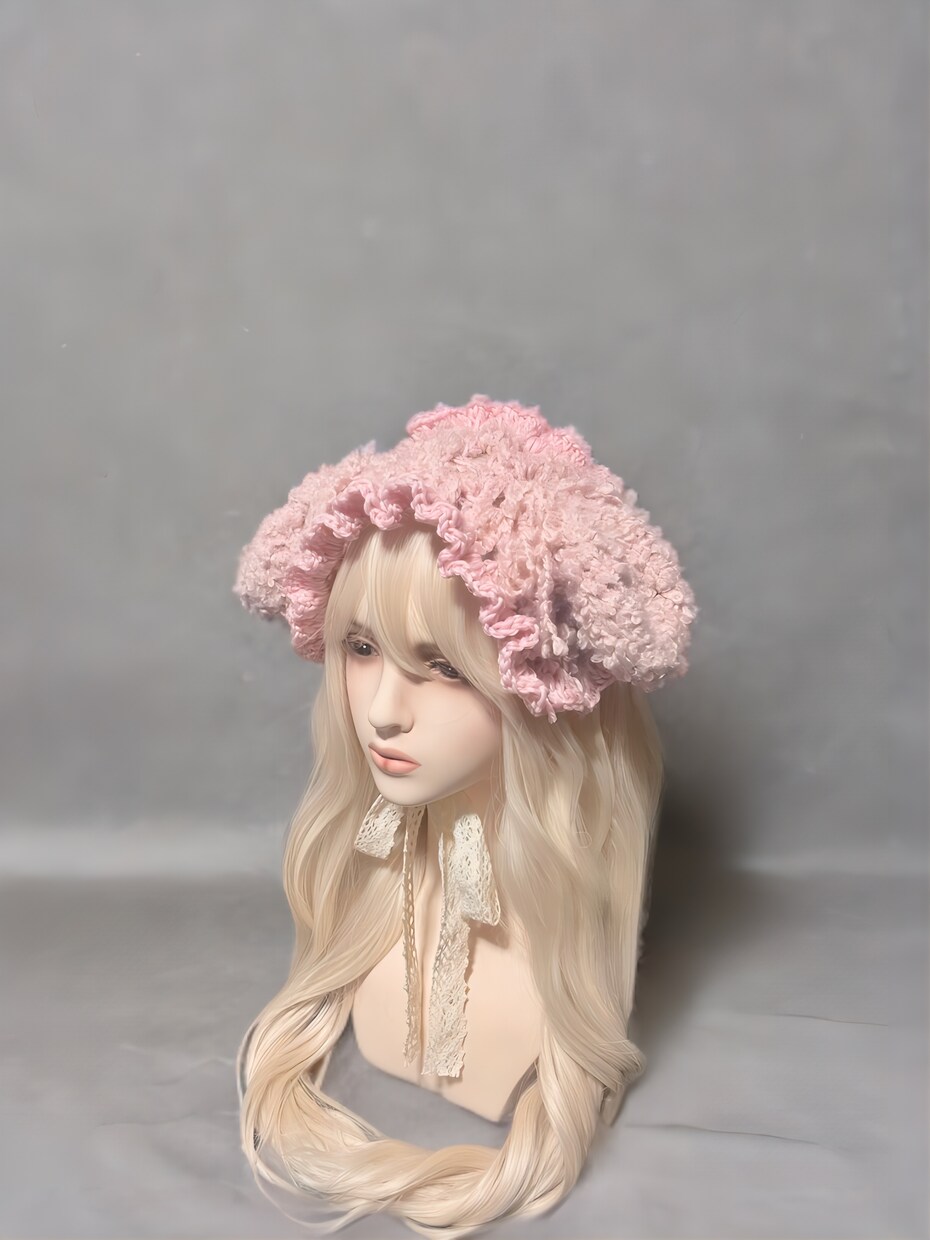 お好みのデザインでヘッドドレスを編みます お好きなデザインで世界に１つのヘッドドレスをお作り致します✨ イメージ4