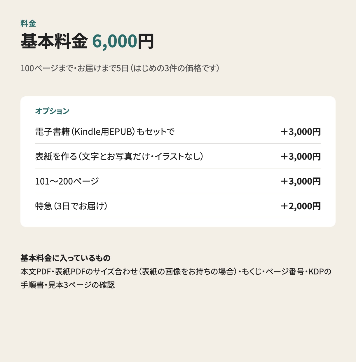 横書きの本を、Amazonの紙の本用データにします 問題集・実用書を、そのまま入稿できる本文・表紙PDFに イメージ6