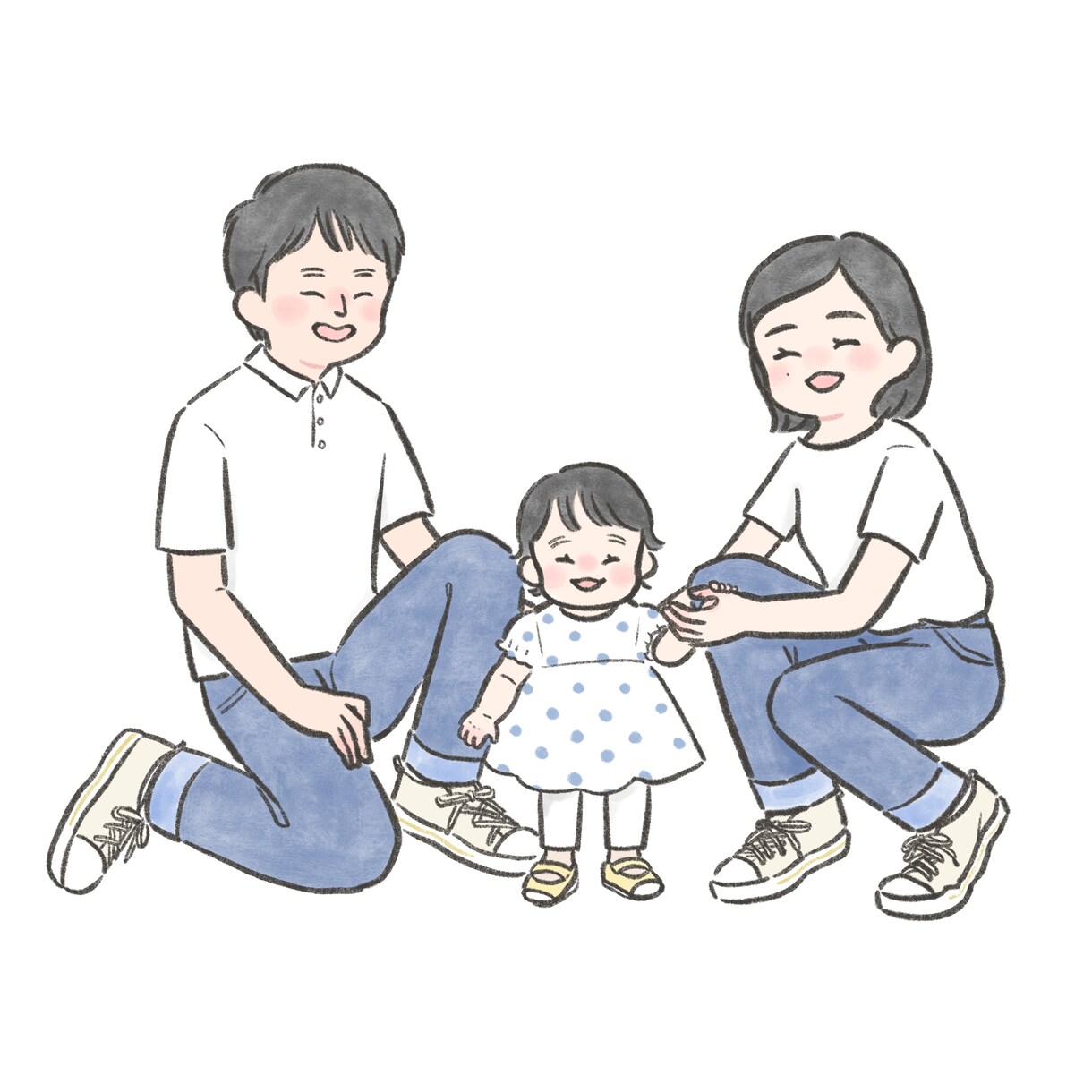 ゆるい全身イラスト描きます 似顔絵だけど似すぎないちょうどいいゆるさの似顔絵です！ イメージ7