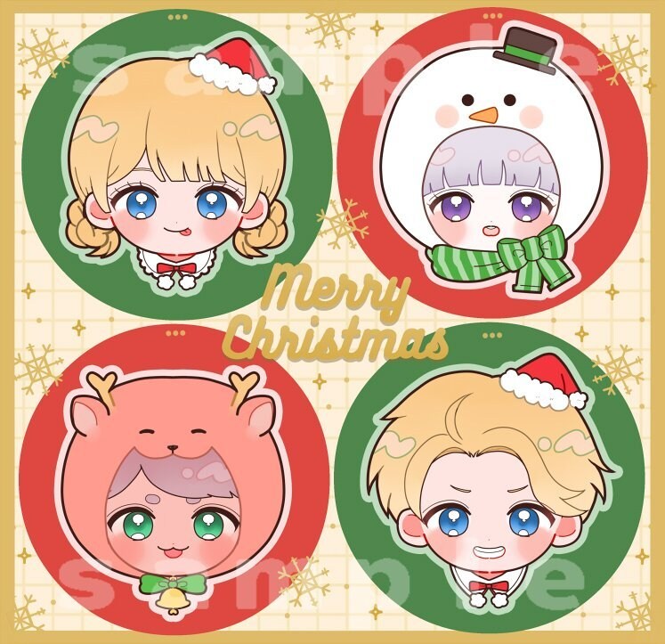 アイコン制作♡いたします ♡♡ミニキャラお顔アイコン♡♡ イメージ1