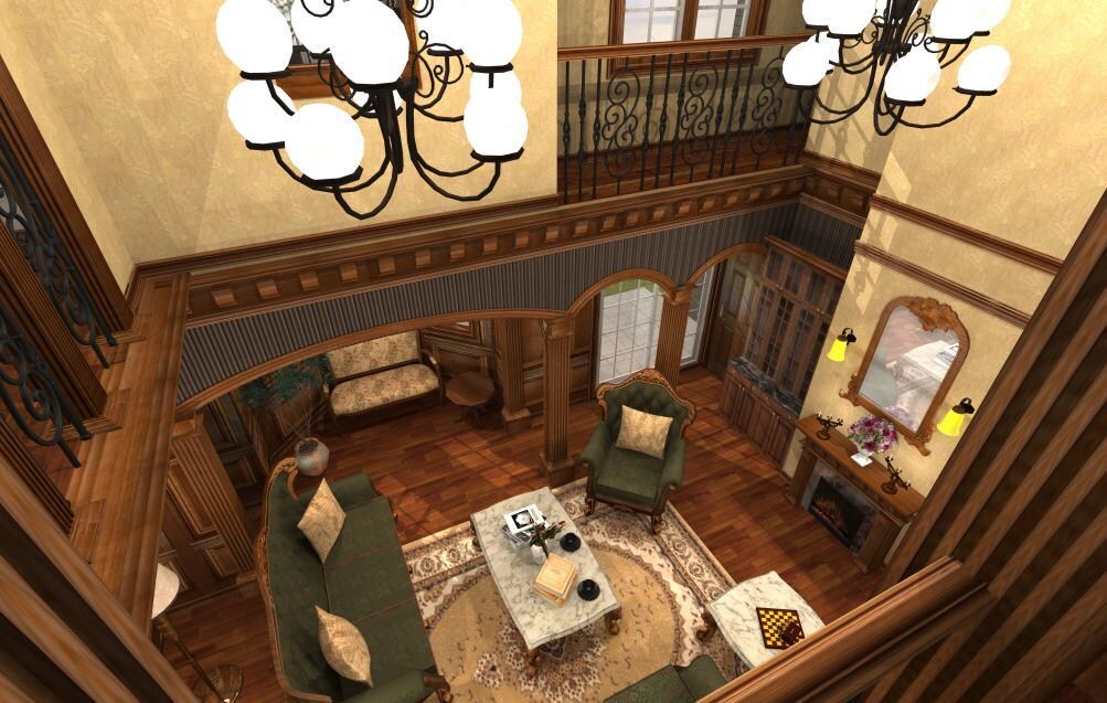 住宅の室内CGパースを作成します 輸入住宅を特に得意としています。デザインのご提案も可。 イメージ5