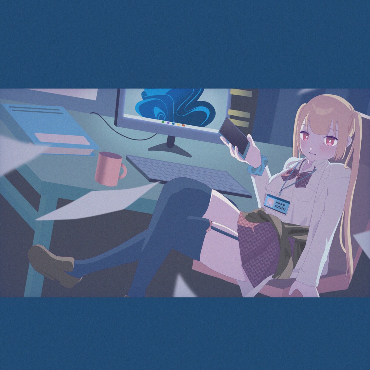 まるでアニメ❕可愛いイラストをお届けします X、YouTubeなど、様々な媒体でお使いいただけます！ イメージ4