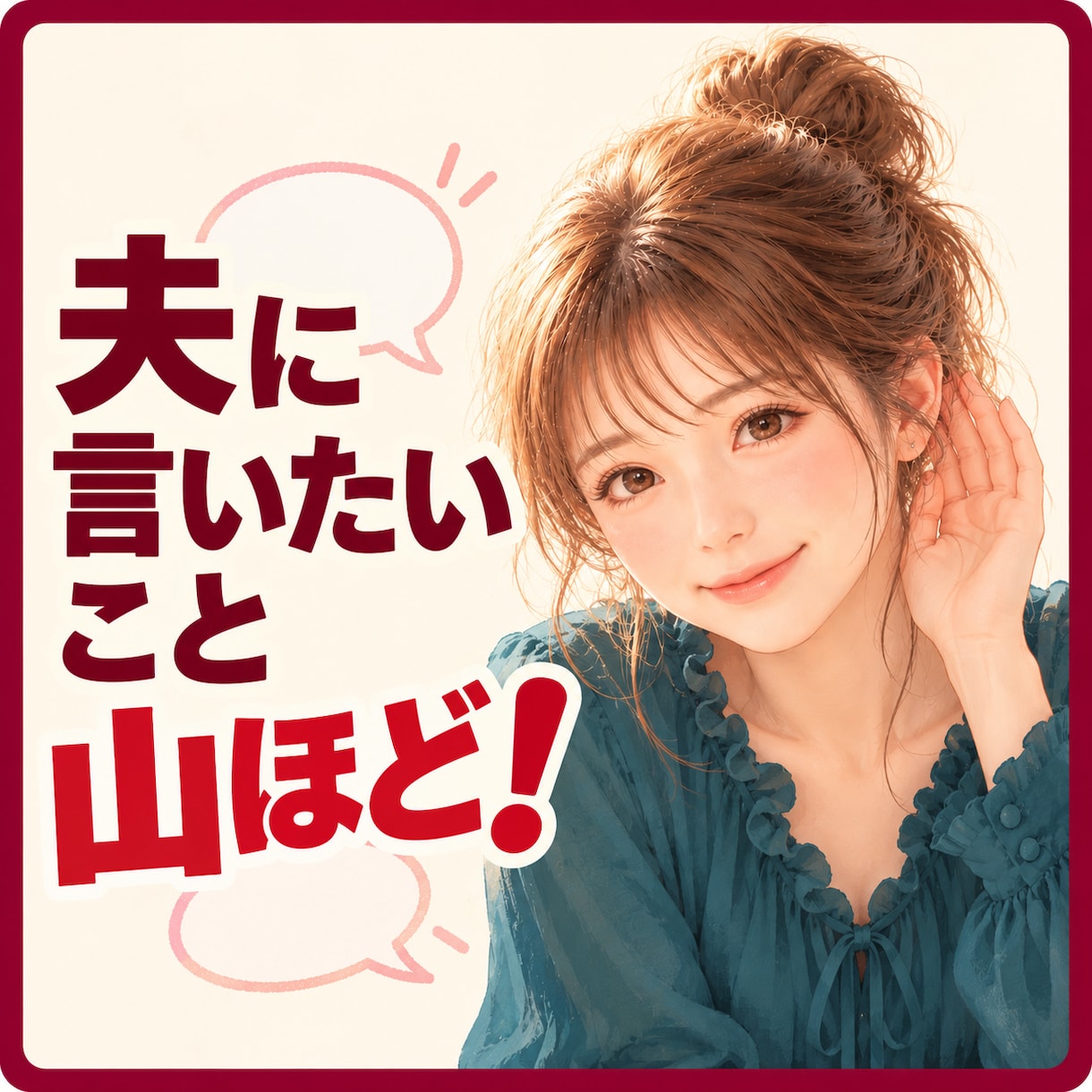 夫に言いたいこと山ほど❗私が耳を貸します 今日も言えずに飲み込んだ☁妻のモヤモヤ大集合 イメージ1