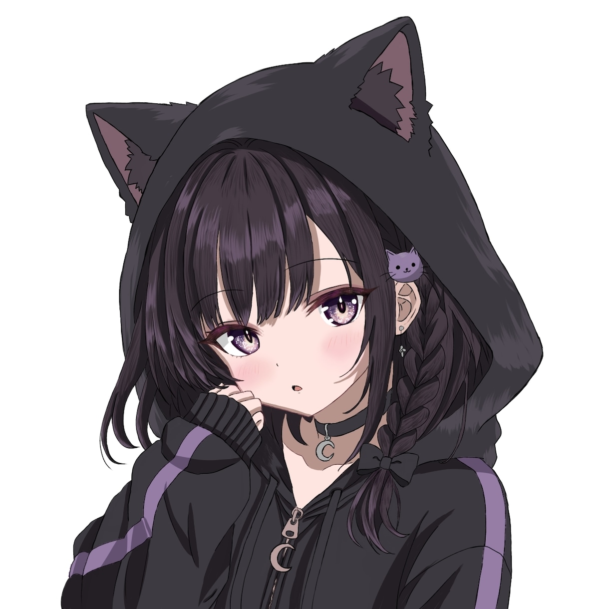 SNSアイコン向けのイラストを描きます 目の書き込み、可愛らしい女の子を得意としています✨ イメージ3