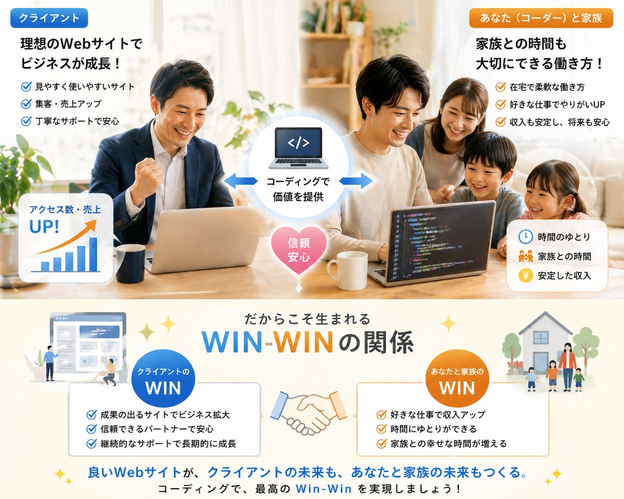 初心者向けにシンプルなWebサイトを制作します WordPressでブログ・Webサイトを低価格作成 イメージ1