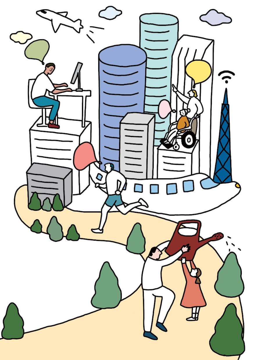 商用可◎目を引くシンプルなイラスト描きます イラストレーターが雑誌やWEBの挿し絵のお手伝い致します！ イメージ10