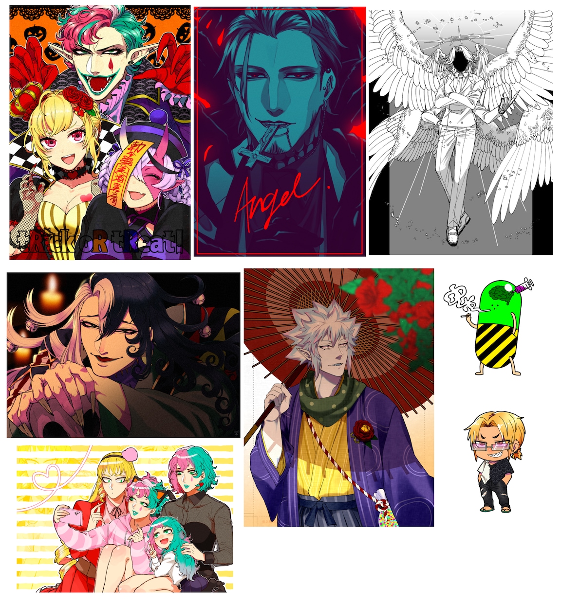 立ち絵、ヘッダー等イラスト各種承ります 最短3日で即納品！まずはお気軽にご相談ください! イメージ7