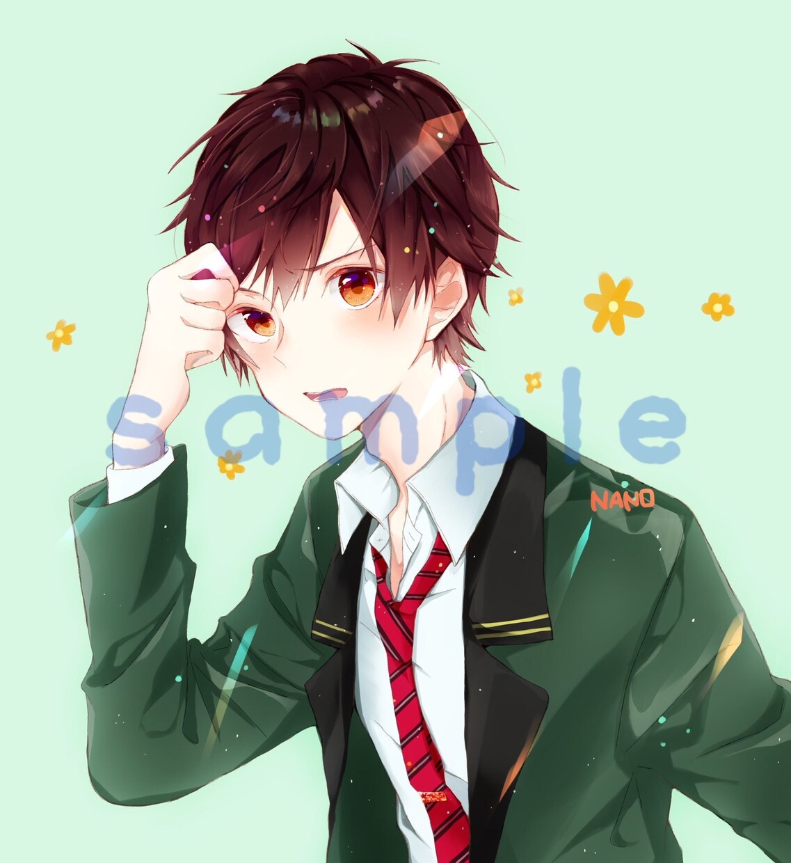 可愛いイラスト、ミニキャラも！アイコン描きます SNSなどに使用できる自分だけのイラストが欲しい方へ〜！ イメージ2