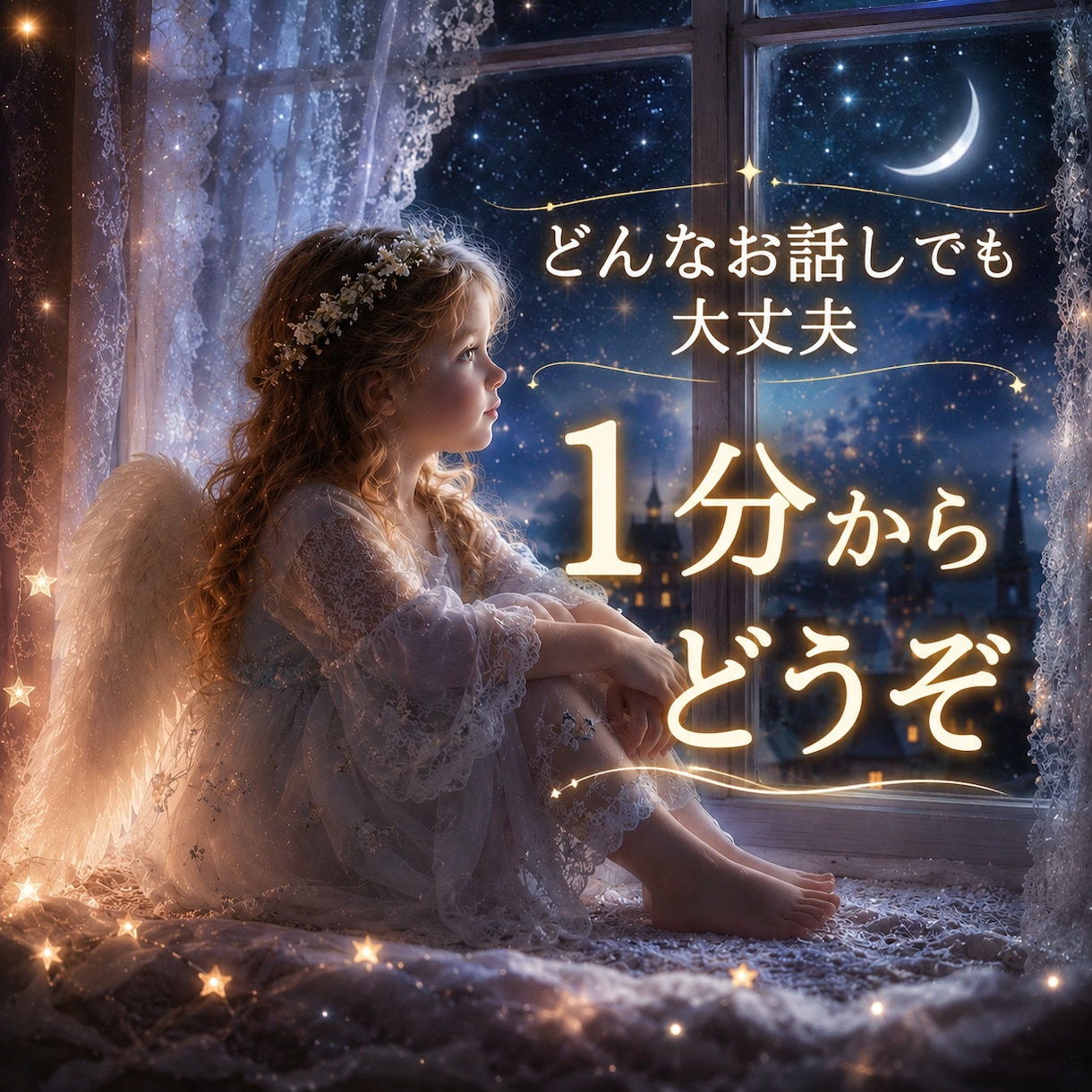今誰かに聞いてほしい1分からでもお話聞きます ちょっと聞いてほしい/愚痴・悩み・相談OK /秘密厳守 イメージ1