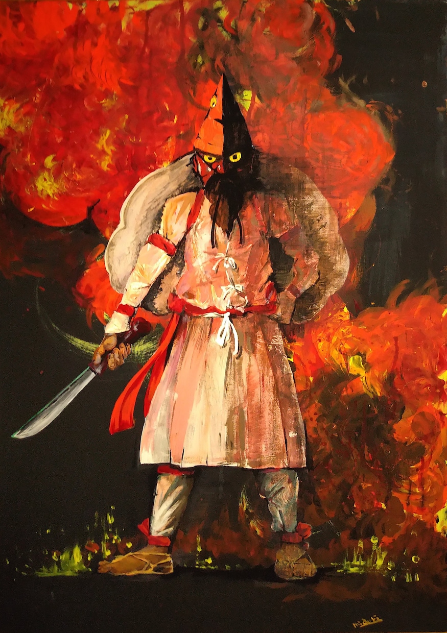 和のモチーフやお祭り風景をカッコ良く描きます 商用OK! グッズ販売等もご相談ください◎ イメージ1