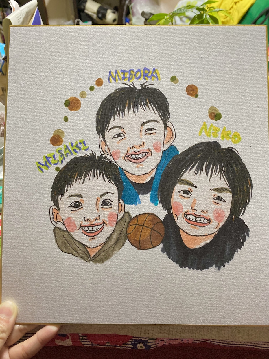似顔絵やご希望のイラスト描きます 特徴を活かしながらインスピレーションでデザインします イメージ2