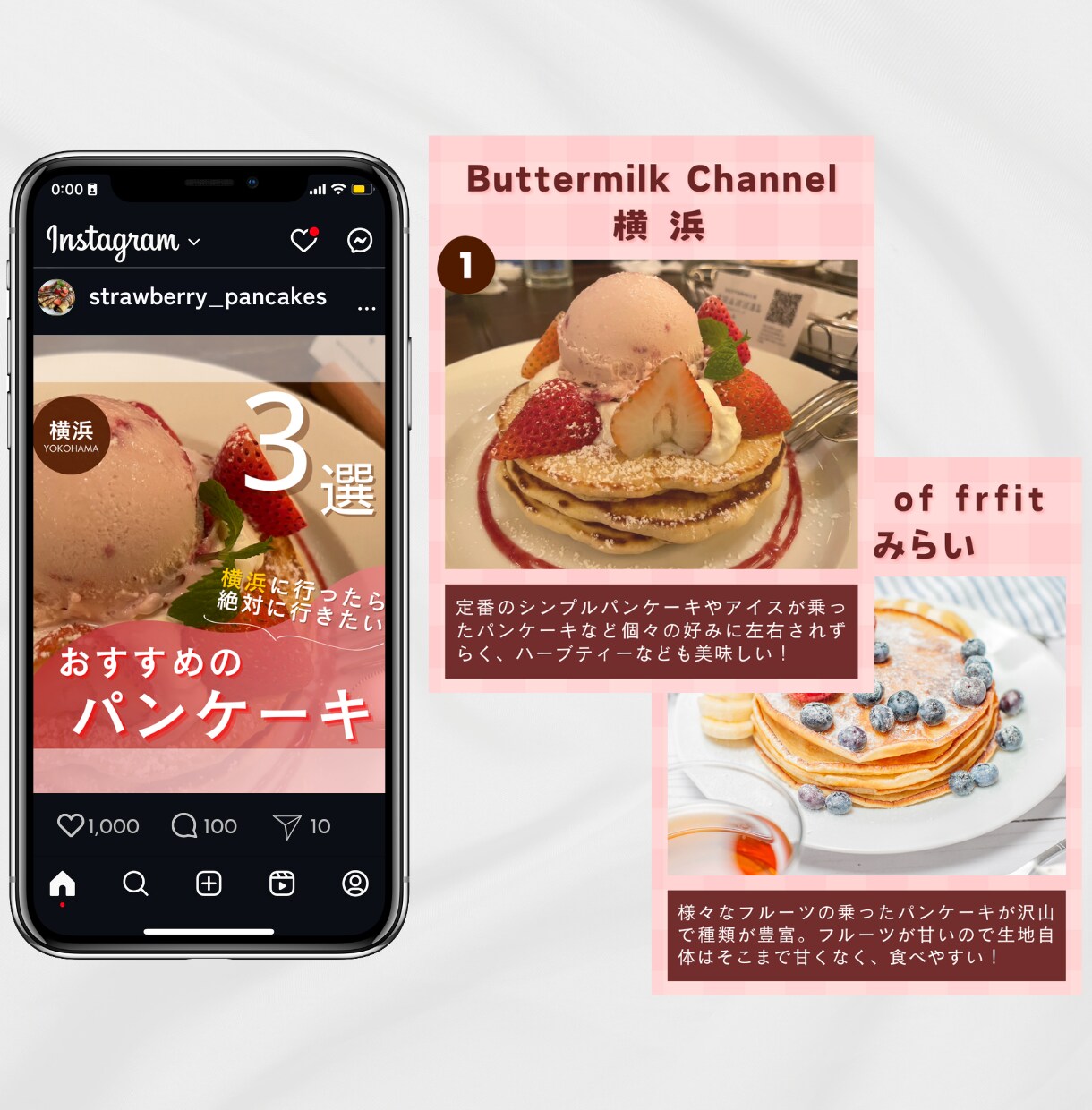 Instagram投稿画像を作成致します 修正無制限/フィード投稿/寄り添った接客 イメージ4