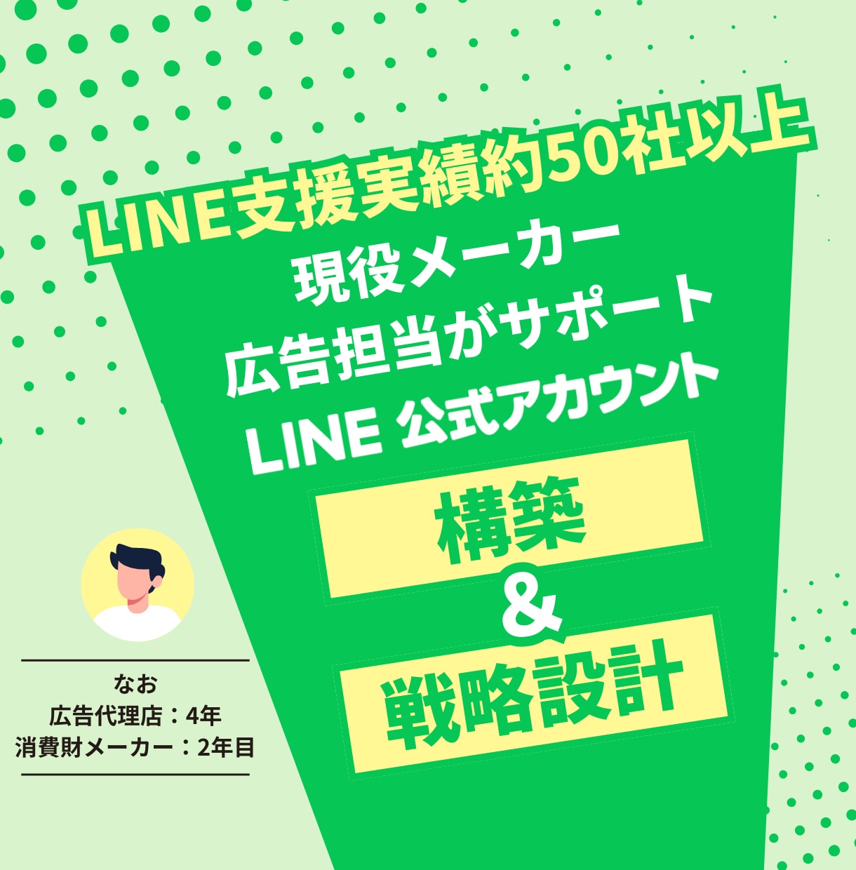 最安値でLINE戦略設計～構築を行います ココナラでの実績作りの期間につき、最安値で対応いたします！ イメージ1