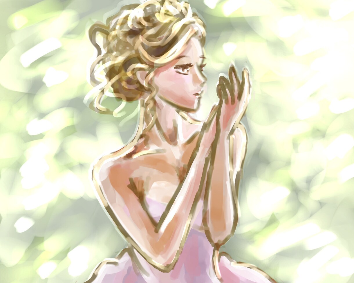 お値下げ中！写真等を優しい水彩風イラストにします オリジナルも可！誕生日プレゼントやSNS、挿絵等にどうぞ^^ イメージ6