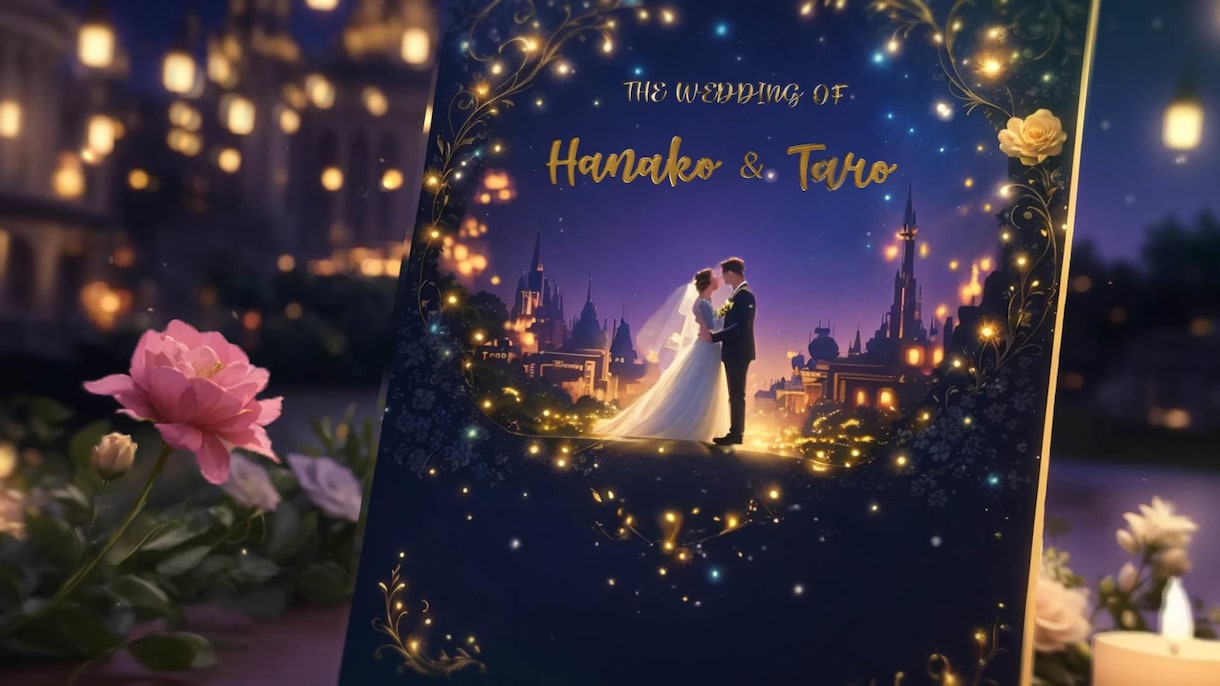 ゲスト大絶賛！結婚式プロフィールムービー作ります 【結婚式プロフィールムービー】無料楽曲あり！DVD納品も対応 イメージ1