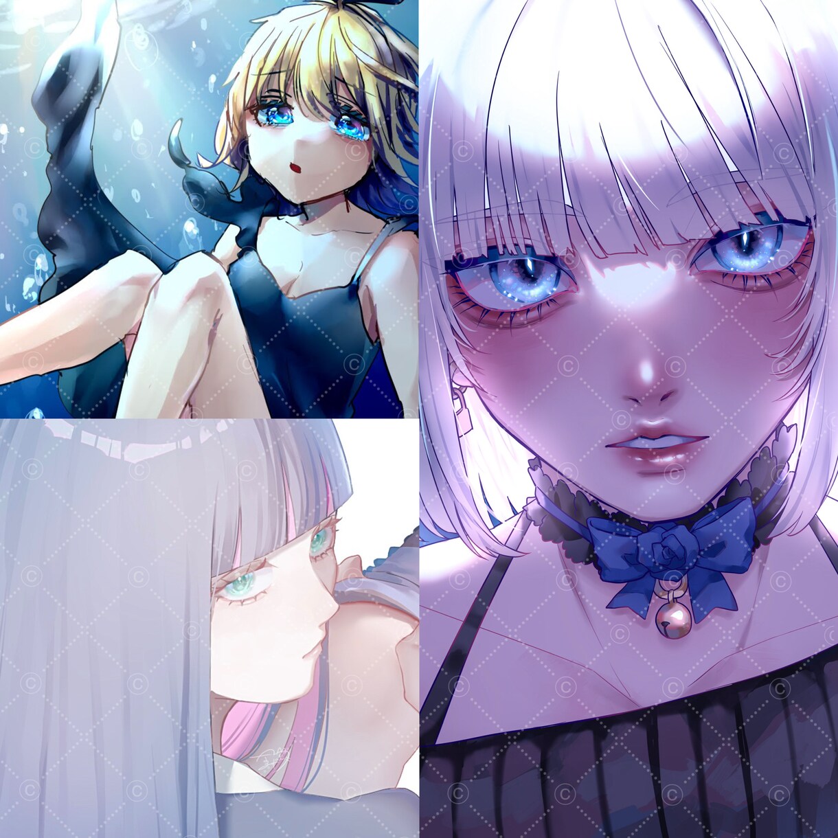 透明感ある可愛いイラストを制作いたします リアル、アニメ調などテイストも変更できます！ イメージ6