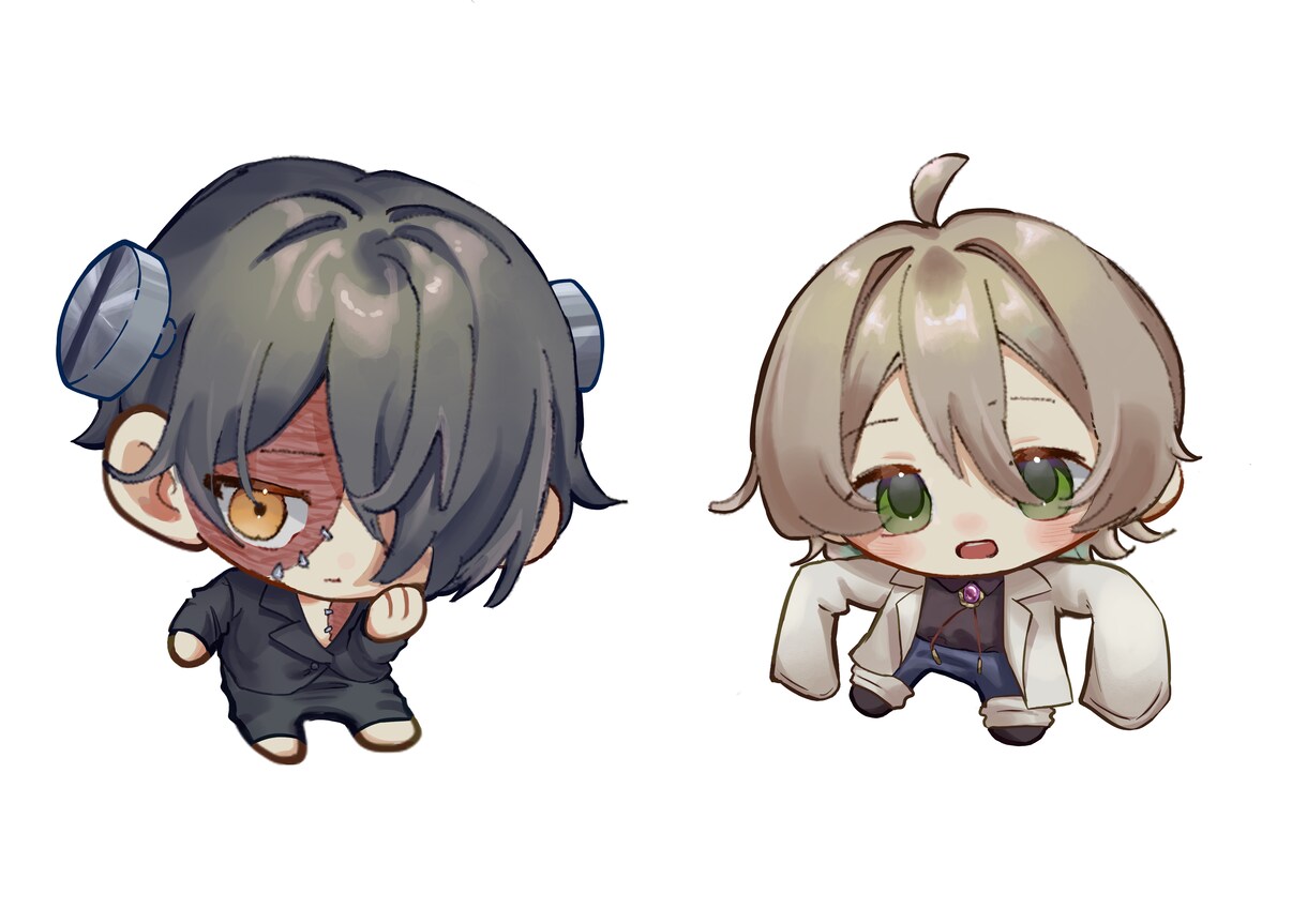 儚い女の子、男の子描きます キャラデザイン、イラストご希望に沿ってイラスト作成いたします イメージ9