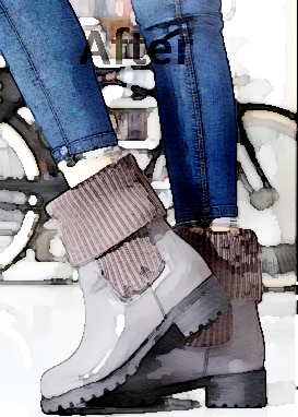 写真を水彩画風に加工します まるで水彩画！おしゃれに加工します！ イメージ2
